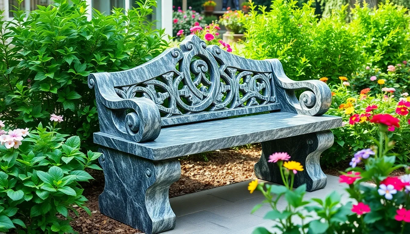 25 Creative Garden Bench Ideas to Transform Your Outdoor Space in 2025 3