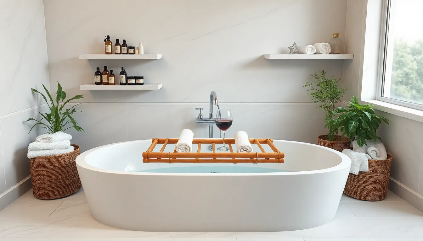 25 Stunning Garden Tub Decorating Ideas to Transform Your Bathroom Into a Spa 4 25 Stunning Garden Tub Decorating Ideas to Transform Your Bathroom Into a Spa 3