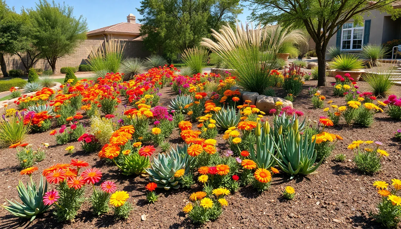 25 Stunning Dry Garden Ideas That Transform Any Yard Into a Low-Maintenance Oasis 3
