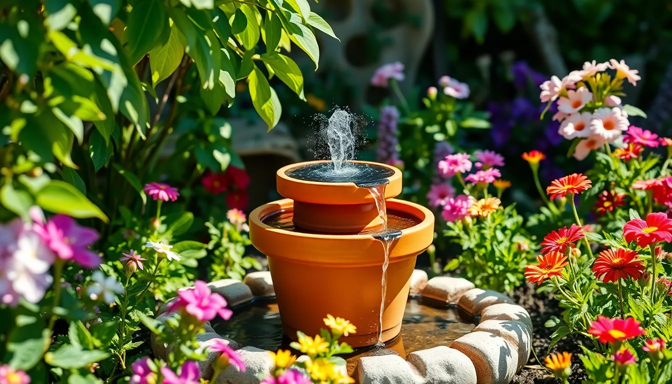 25 Stunning Garden Fountain Ideas to Transform Your Outdoor Space 3