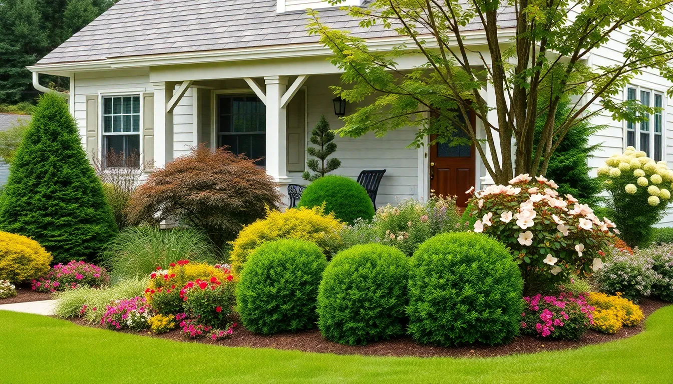25 Stunning Front Yard Garden Ideas That Boost Curb Appeal (On Any Budget) 4 25 Stunning Front Yard Garden Ideas That Boost Curb Appeal (On Any Budget) 3