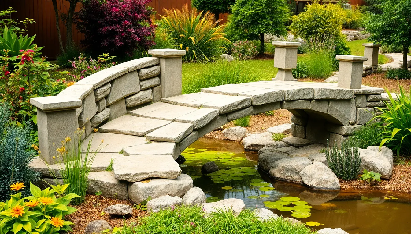 25 Stunning Garden Bridge Ideas That'll Transform Your Backyard (DIY & Budget-Friendly) 4 25 Stunning Garden Bridge Ideas That'll Transform Your Backyard (DIY & Budget-Friendly) 3