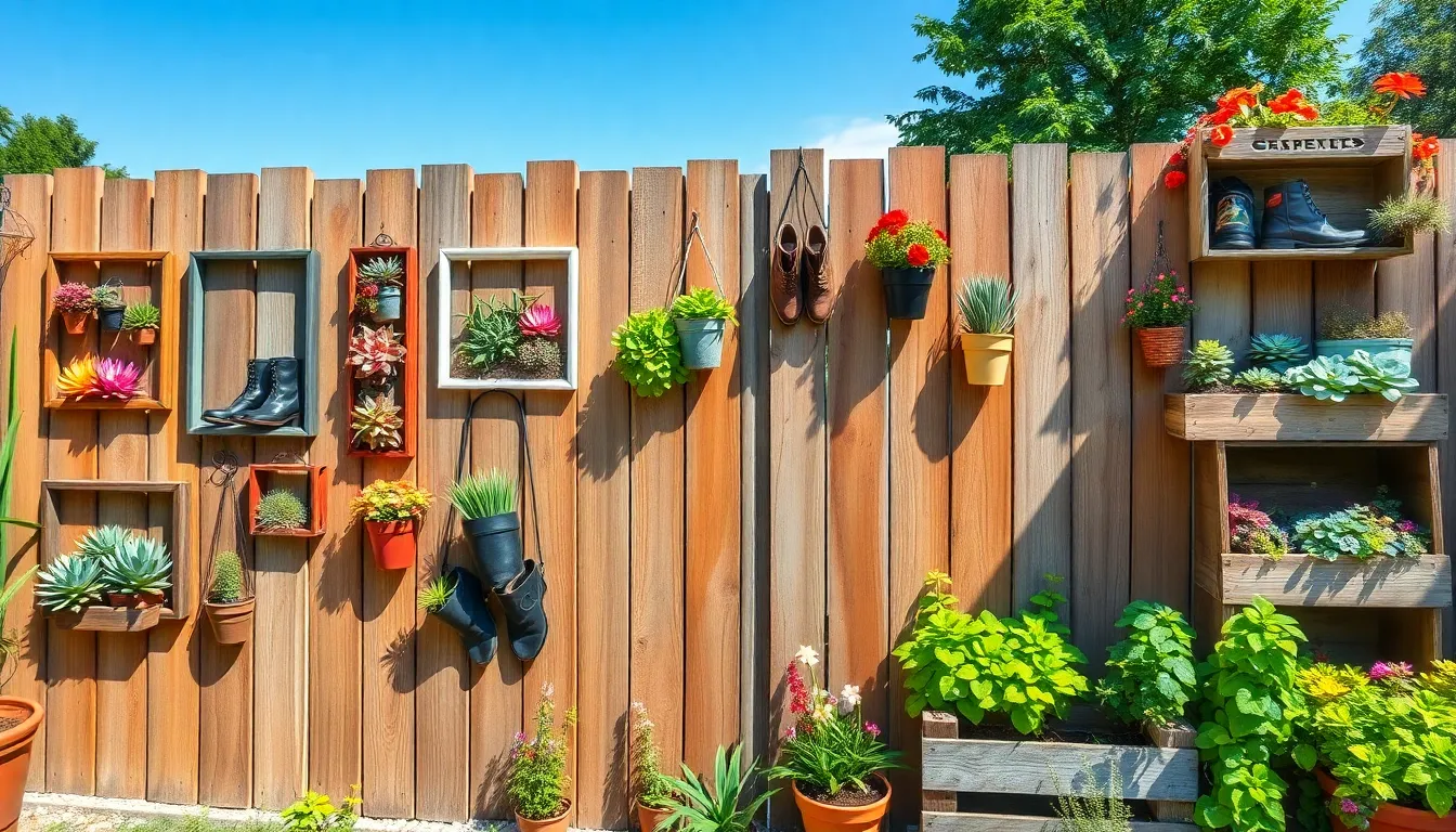 25 Creative Garden Fence Decoration Ideas That Transform Your Yard (2025) 4 25 Creative Garden Fence Decoration Ideas That Transform Your Yard (2025) 3