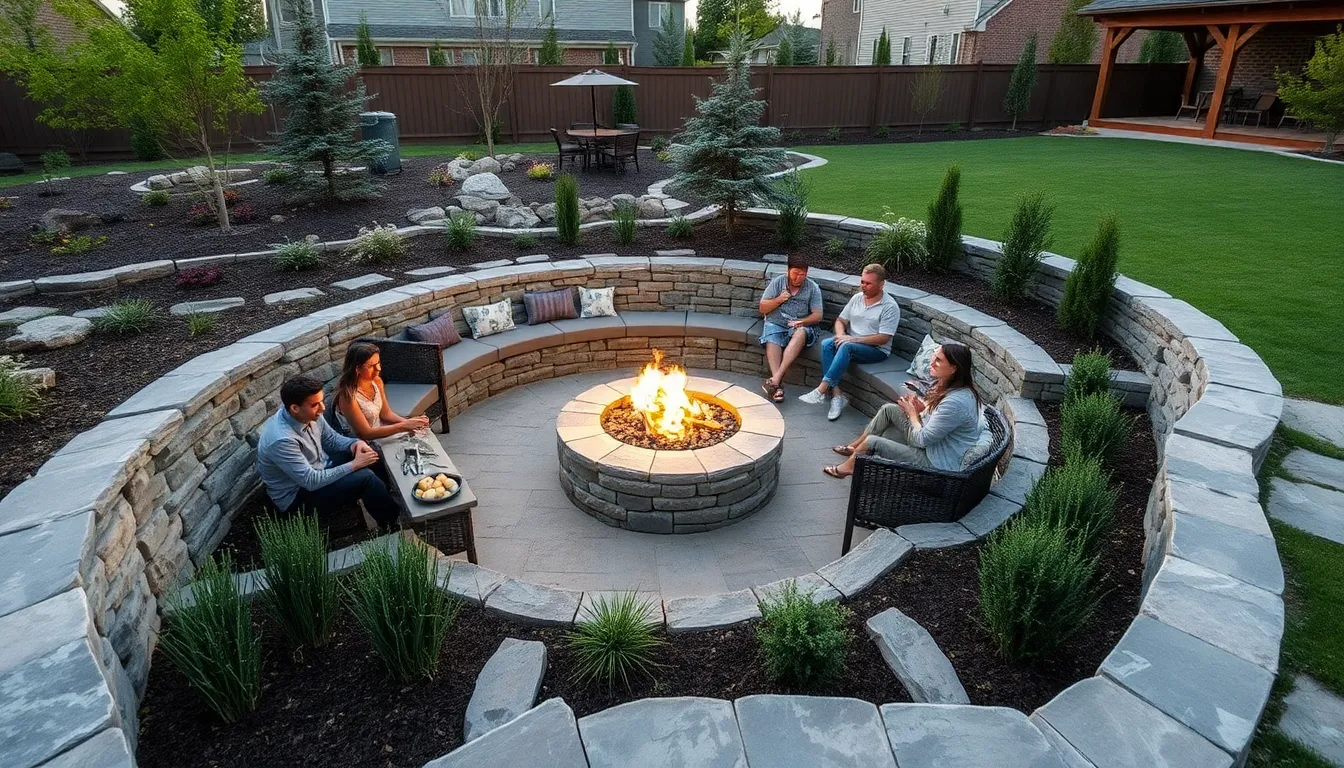 25 Stunning Garden Fire Pit Ideas That Will Transform Your Backyard in 2025 4 25 Stunning Garden Fire Pit Ideas That Will Transform Your Backyard in 2025 3