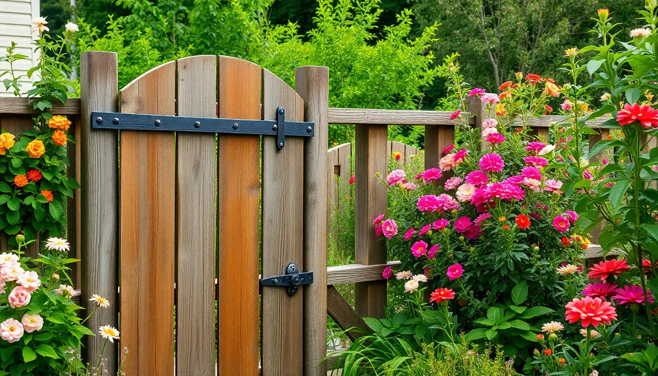 27 Stunning Garden Gate Ideas to Transform Your Outdoor Space (DIY & Budget-Friendly) 3