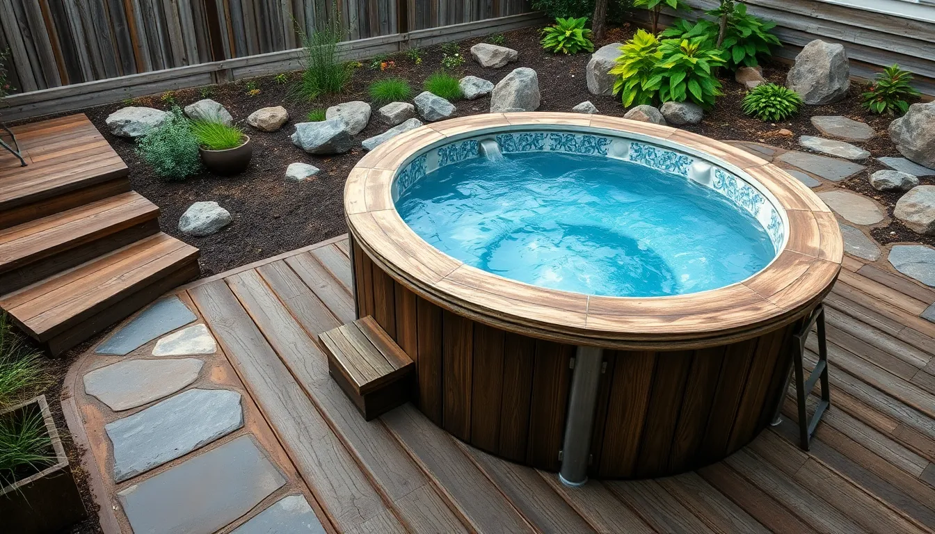 25 Stunning Garden Hot Tub Ideas to Transform Your Backyard Into a Spa Oasis 3