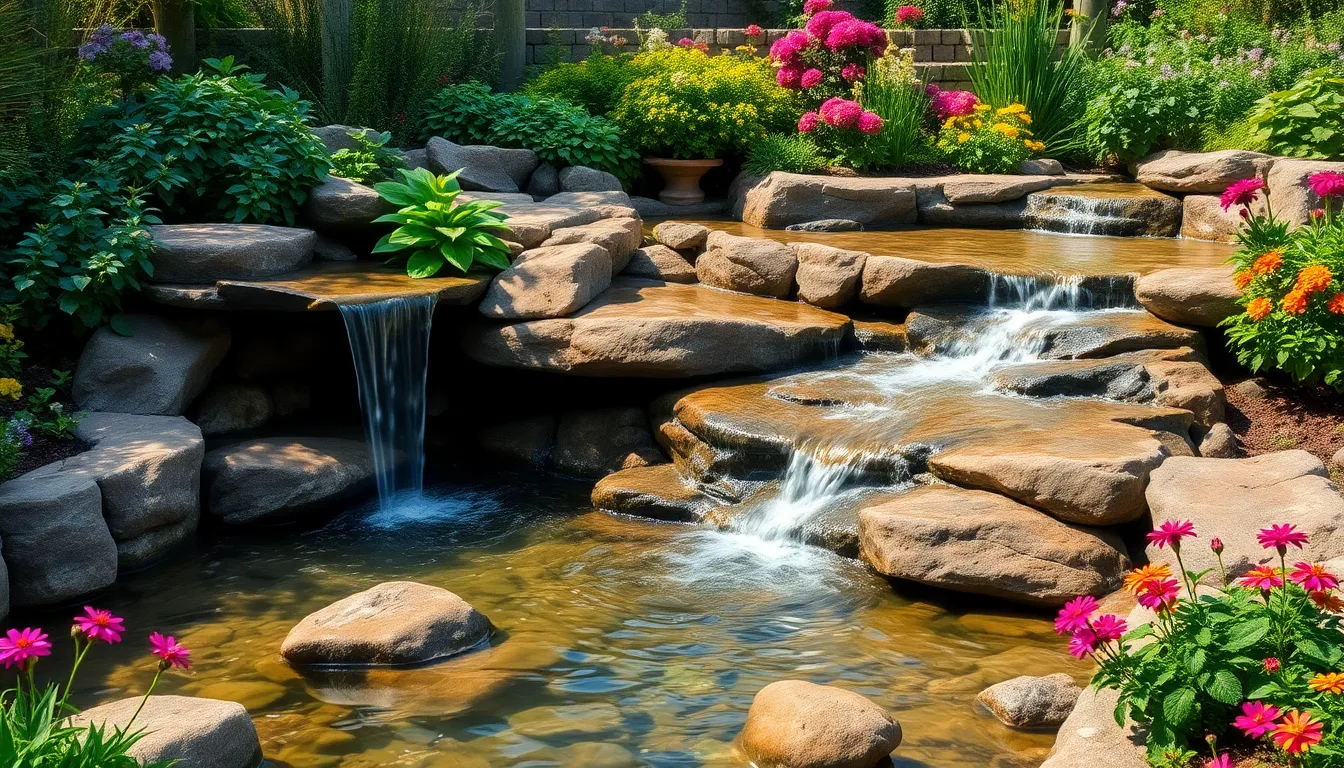 27 Stunning Garden Water Feature Ideas That Transform Any Outdoor Space (2025) 4 27 Stunning Garden Water Feature Ideas That Transform Any Outdoor Space (2025) 3