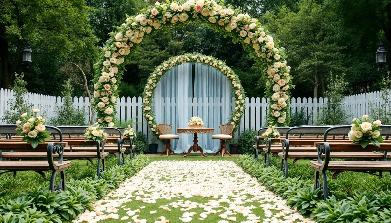 50 Stunning Garden Wedding Ideas That Will Make Your Outdoor Celebration Unforgettable 4 50 Stunning Garden Wedding Ideas That Will Make Your Outdoor Celebration Unforgettable 3