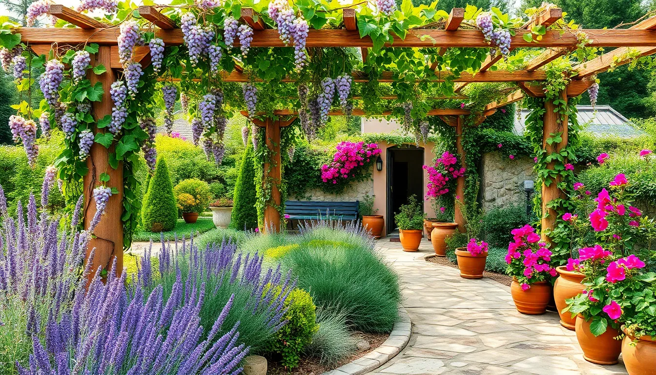25 Stunning Garden With Pergola Ideas to Transform Your Outdoor Space 4 25 Stunning Garden With Pergola Ideas to Transform Your Outdoor Space 3