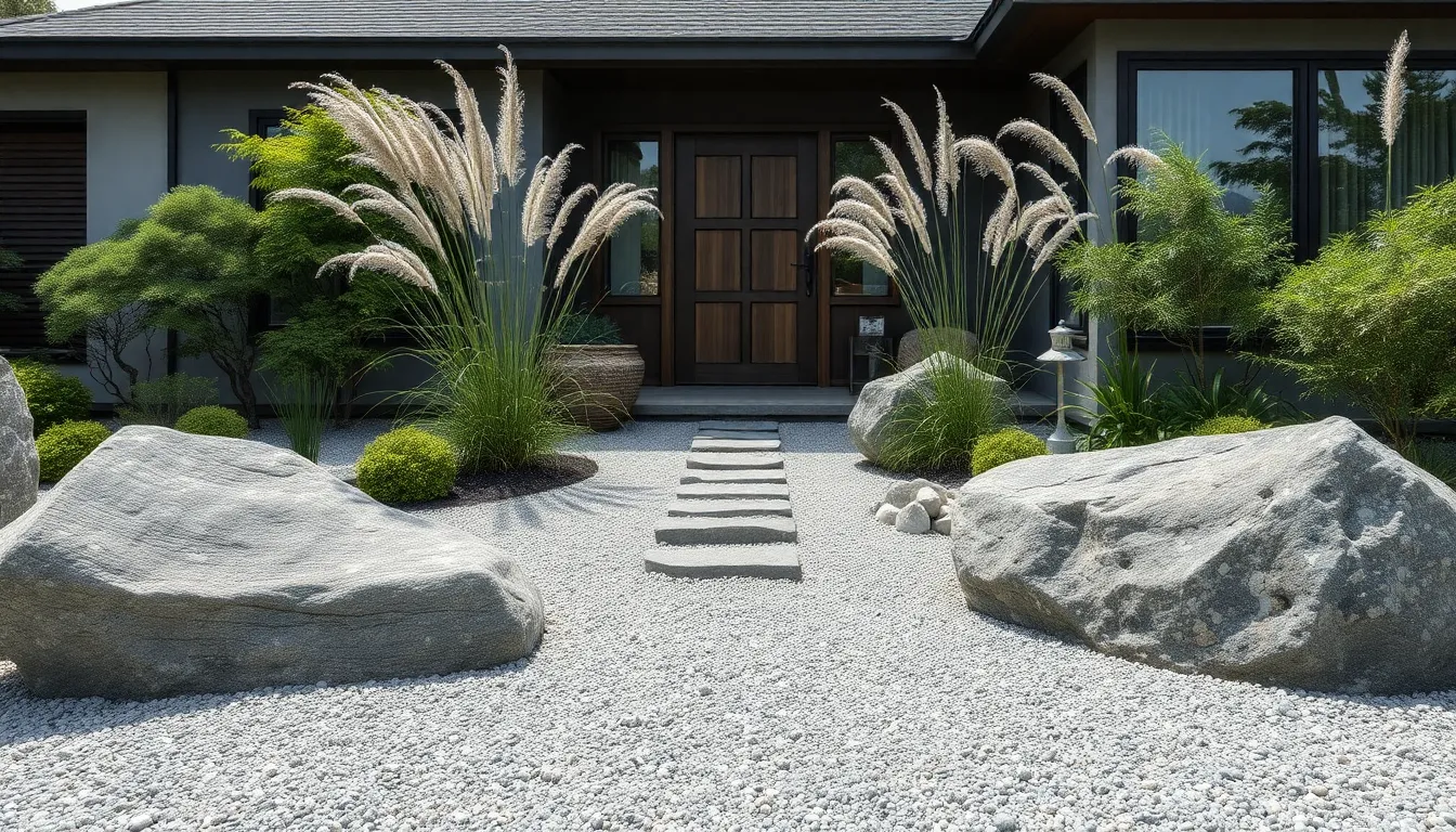 25 Stunning Gravel Front Garden Ideas That Transform Your Yard (Low-Maintenance!) 4 25 Stunning Gravel Front Garden Ideas That Transform Your Yard (Low-Maintenance!) 3