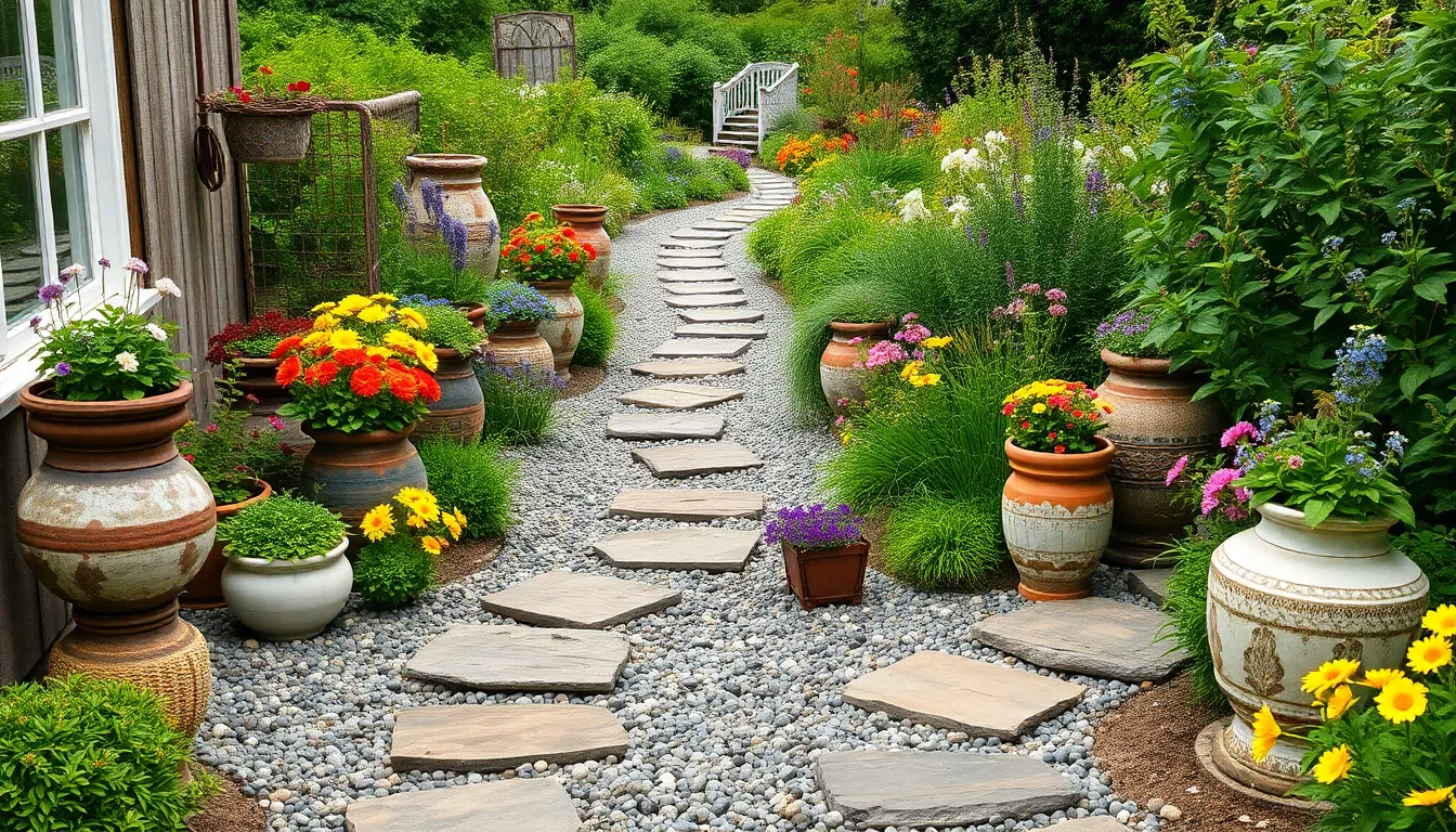 25 Stunning Gravel Garden Ideas with Pots That Transform Any Outdoor Space 3
