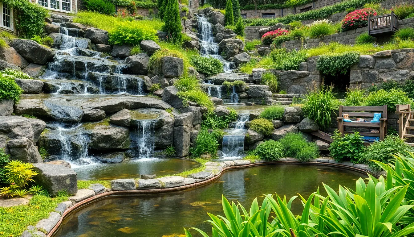 27 Stunning Hillside Garden Ideas to Transform Your Sloped Yard Into a Paradise 4 27 Stunning Hillside Garden Ideas to Transform Your Sloped Yard Into a Paradise 3