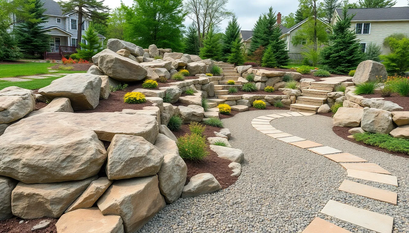 25 Creative Rock Garden Ideas to Transform Your Yard (Low-Maintenance & Beautiful) 4 25 Creative Rock Garden Ideas to Transform Your Yard (Low-Maintenance & Beautiful) 3