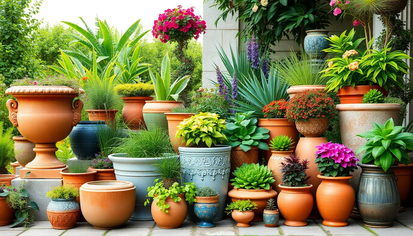 50 Creative Ideas for Pots in Garden That Transform Any Outdoor Space 3
