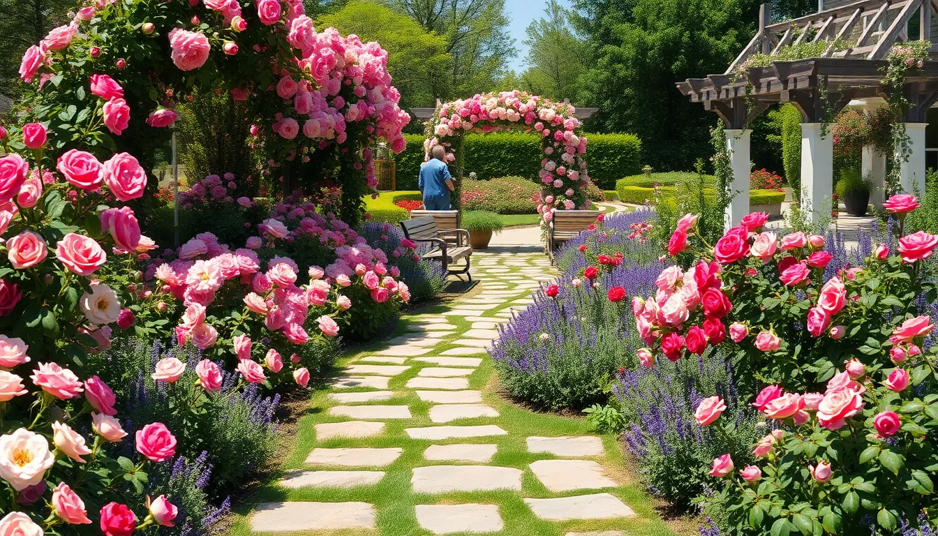 25 Stunning Rose Garden Ideas to Transform Your Backyard Into a Floral Paradise 4 25 Stunning Rose Garden Ideas to Transform Your Backyard Into a Floral Paradise 3