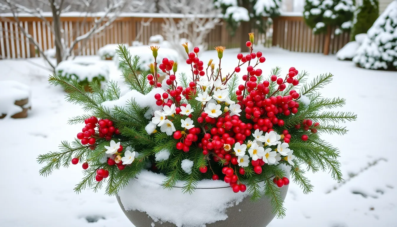 25 Stunning Outdoor Winter Planter Ideas That Thrive in Freezing Weather 4 25 Stunning Outdoor Winter Planter Ideas That Thrive in Freezing Weather 3