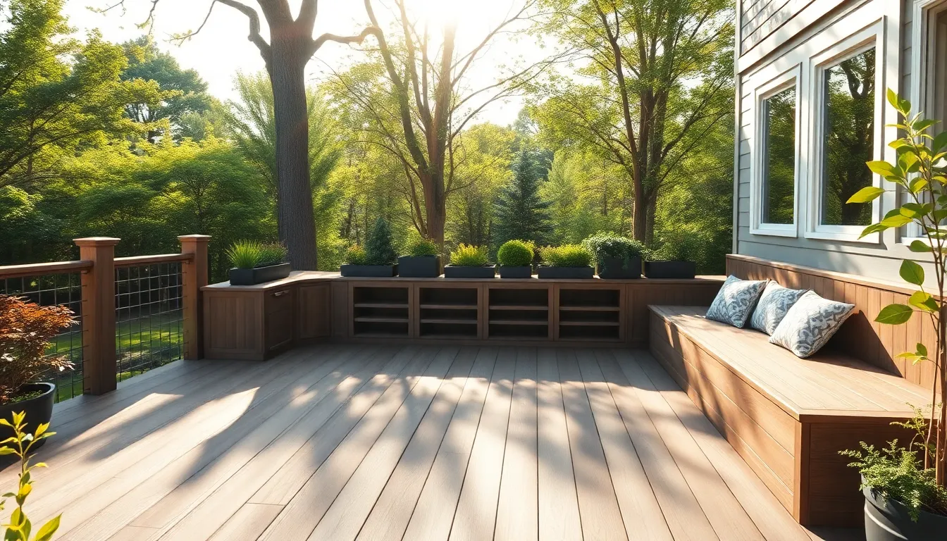 30 Stunning Decking Garden Ideas to Transform Your Outdoor Space in 2025 5