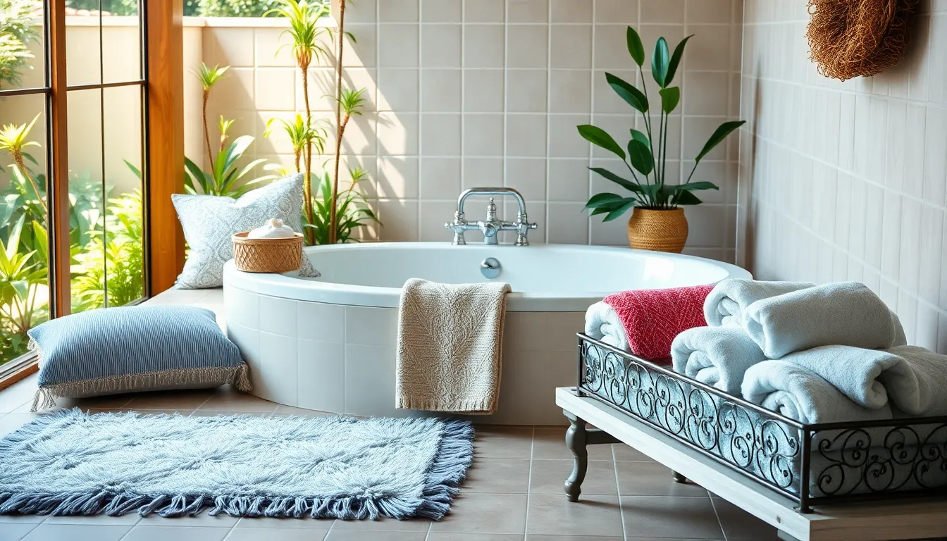 25 Stunning Garden Tub Decorating Ideas to Transform Your Bathroom Into a Spa 6 25 Stunning Garden Tub Decorating Ideas to Transform Your Bathroom Into a Spa 5