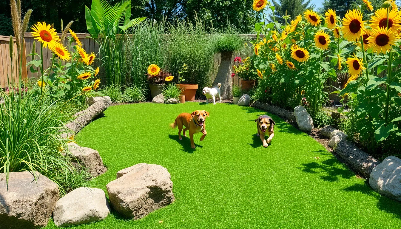 25 Dog Friendly Garden Ideas That Keep Your Pup Safe & Your Yard Beautiful 6 25 Dog Friendly Garden Ideas That Keep Your Pup Safe & Your Yard Beautiful 5
