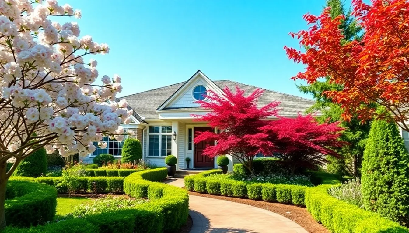25 Stunning Entrance Garden Ideas to Transform Your Home's Curb Appeal 6 25 Stunning Entrance Garden Ideas to Transform Your Home's Curb Appeal 5