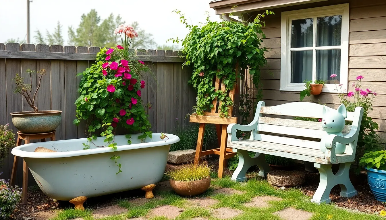 25 Creative Garden Art Ideas to Transform Your Outdoor Space (DIY & Budget-Friendly) 6 25 Creative Garden Art Ideas to Transform Your Outdoor Space (DIY & Budget-Friendly) 5