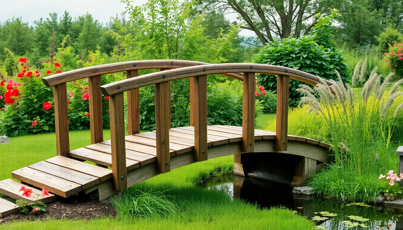 25 Stunning Garden Bridge Ideas That'll Transform Your Backyard (DIY & Budget-Friendly) 6 25 Stunning Garden Bridge Ideas That'll Transform Your Backyard (DIY & Budget-Friendly) 5