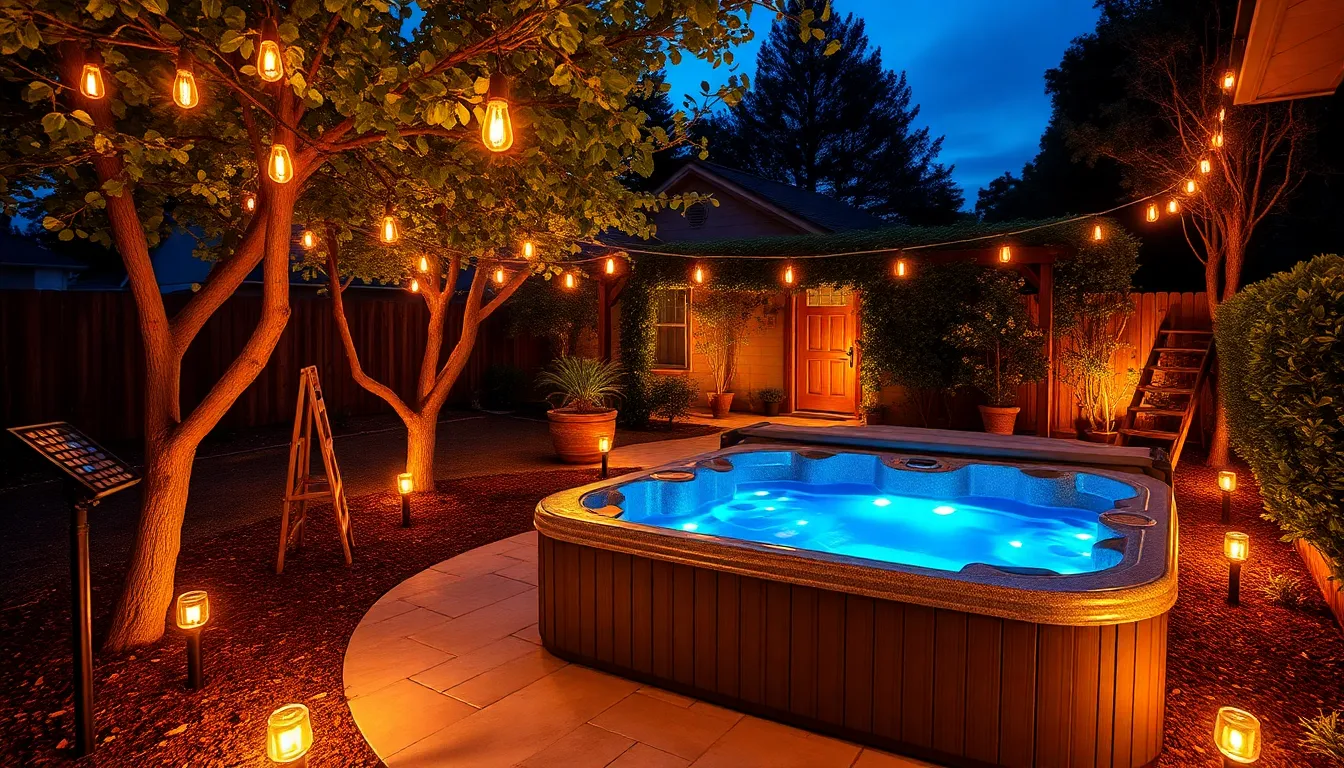 25 Stunning Garden Hot Tub Ideas to Transform Your Backyard Into a Spa Oasis 5