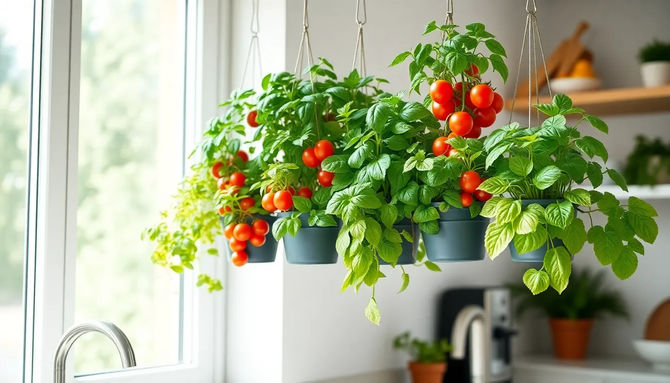 15 Creative Hanging Vegetable Garden Ideas to Maximize Your Small Space 6 15 Creative Hanging Vegetable Garden Ideas to Maximize Your Small Space 5