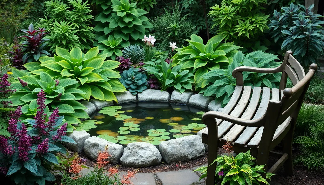 27 Stunning Hosta Garden Ideas to Transform Your Shady Yard Into a Lush Paradise 6 27 Stunning Hosta Garden Ideas to Transform Your Shady Yard Into a Lush Paradise 5