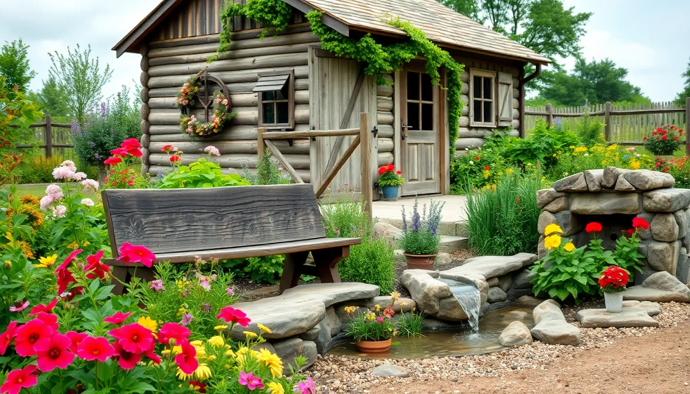 25 Country Garden Ideas to Transform Your Yard Into a Rustic Paradise 7
