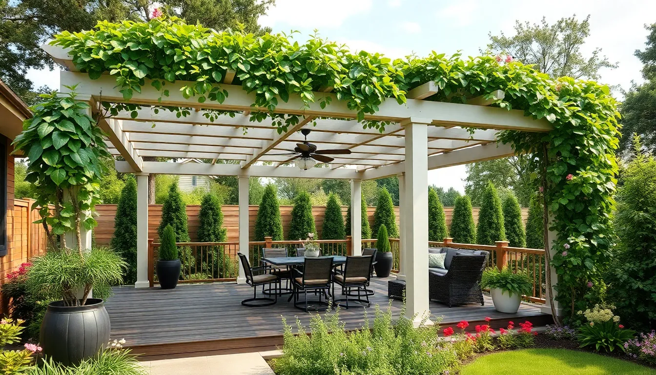 30 Stunning Decking Garden Ideas to Transform Your Outdoor Space in 2025 7