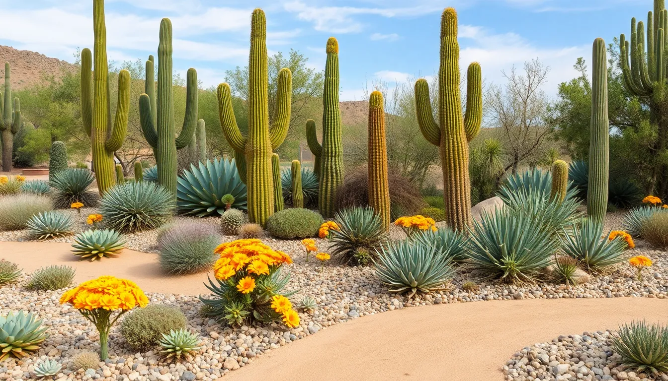 15 Stunning Desert Garden Ideas That Will Transform Your Yard (Low-Maintenance & Water-Wise) 7