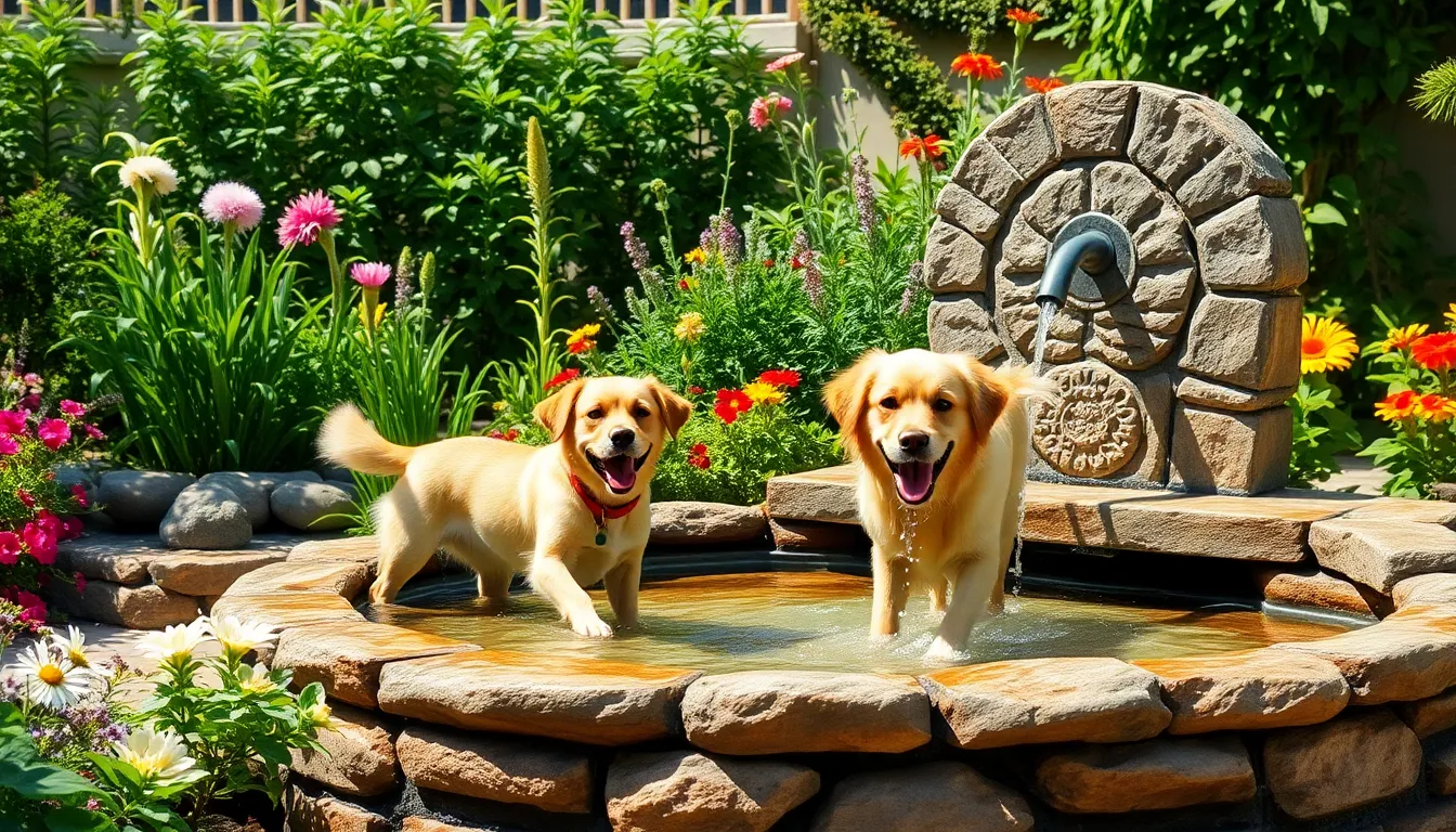 25 Dog Friendly Garden Ideas That Keep Your Pup Safe & Your Yard Beautiful 8 25 Dog Friendly Garden Ideas That Keep Your Pup Safe & Your Yard Beautiful 7