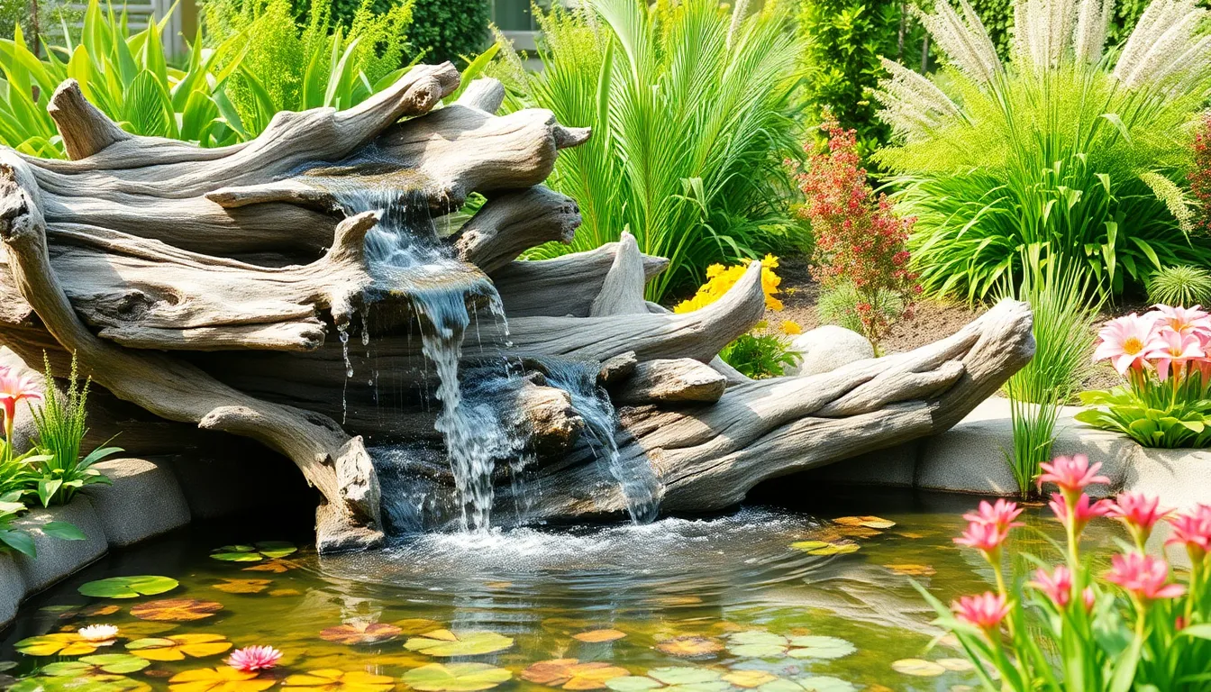 25 Creative Driftwood Garden Ideas to Transform Your Outdoor Space in 2025 7