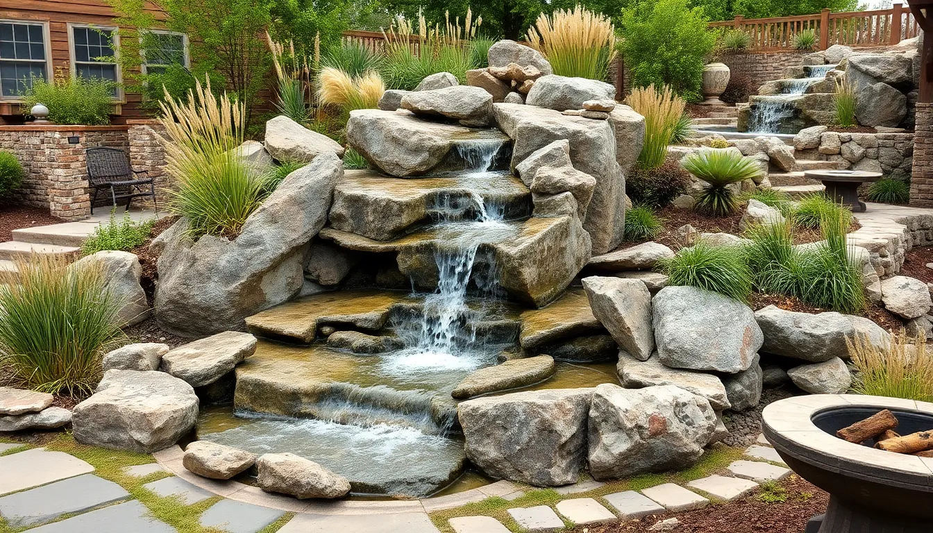 25 Stunning Garden Fountain Ideas to Transform Your Outdoor Space 7