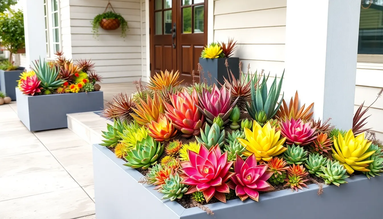 35 Stunning Front Porch Garden Ideas to Boost Your Home's Curb Appeal in 2025 8 35 Stunning Front Porch Garden Ideas to Boost Your Home's Curb Appeal in 2025 7