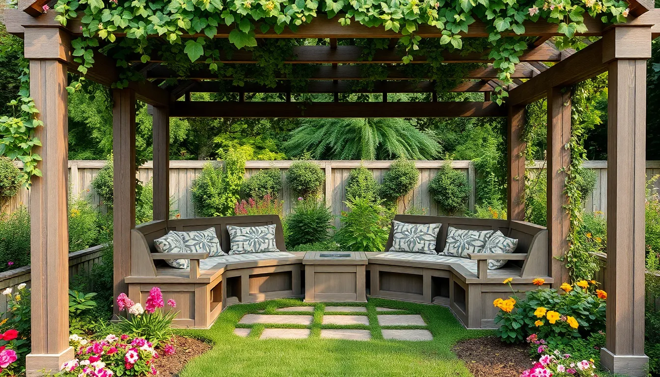 25 Stunning Garden Arbor Ideas to Transform Your Outdoor Space in 2025 7