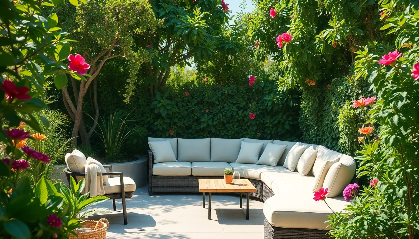 25 Creative Garden Corner Seating Ideas to Transform Your Outdoor Space 7