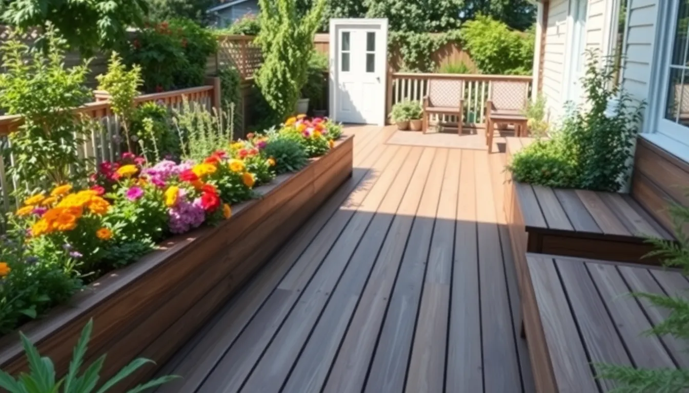 50+ Stunning Garden Decking Ideas Photos to Transform Your Backyard 7