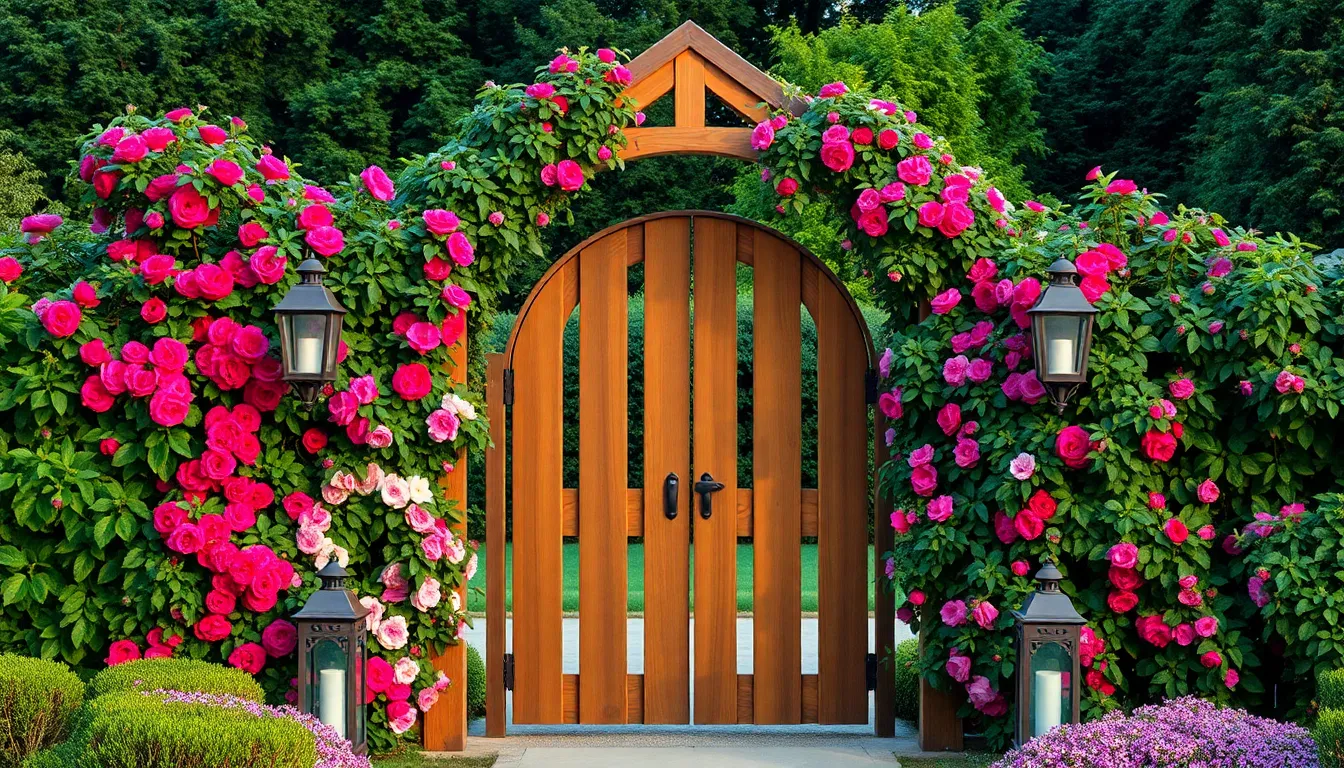 27 Stunning Garden Gate Ideas to Transform Your Outdoor Space (DIY & Budget-Friendly) 7