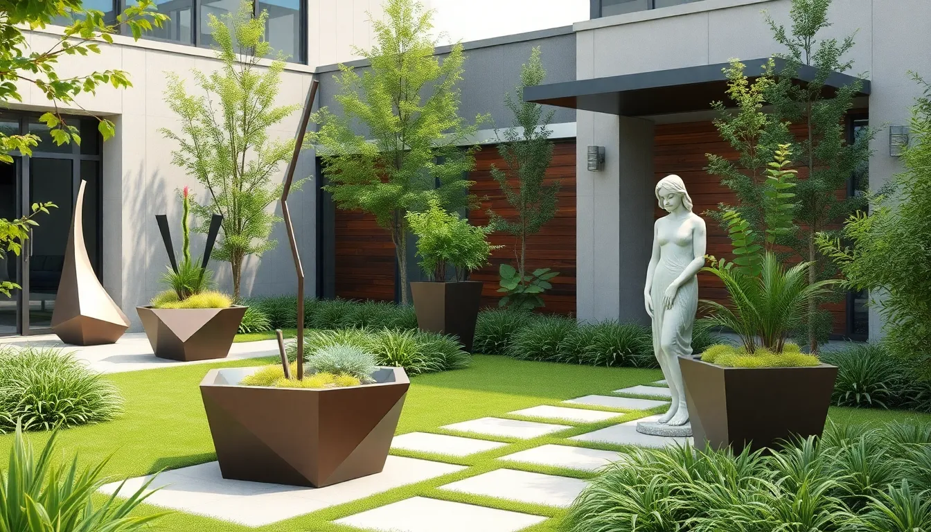 25 Stunning Garden Ornament Ideas to Transform Your Outdoor Space in 2025 7
