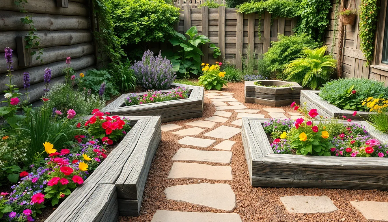25 Creative Garden Sleeper Ideas to Transform Your Outdoor Space in 2025 8 25 Creative Garden Sleeper Ideas to Transform Your Outdoor Space in 2025 7
