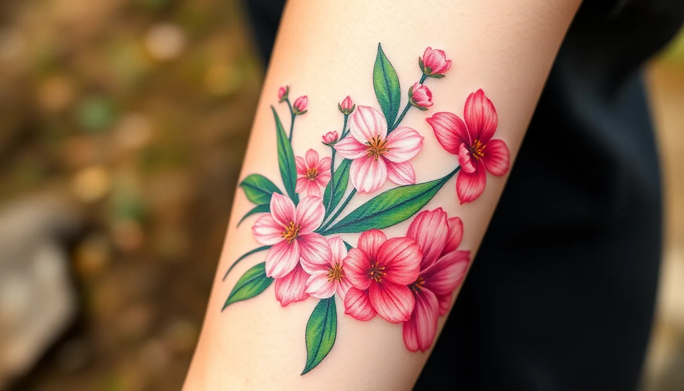 50+ Beautiful Garden Tattoo Ideas: From Roses to Herbs & Fairy Gardens 8 50+ Beautiful Garden Tattoo Ideas: From Roses to Herbs & Fairy Gardens 7