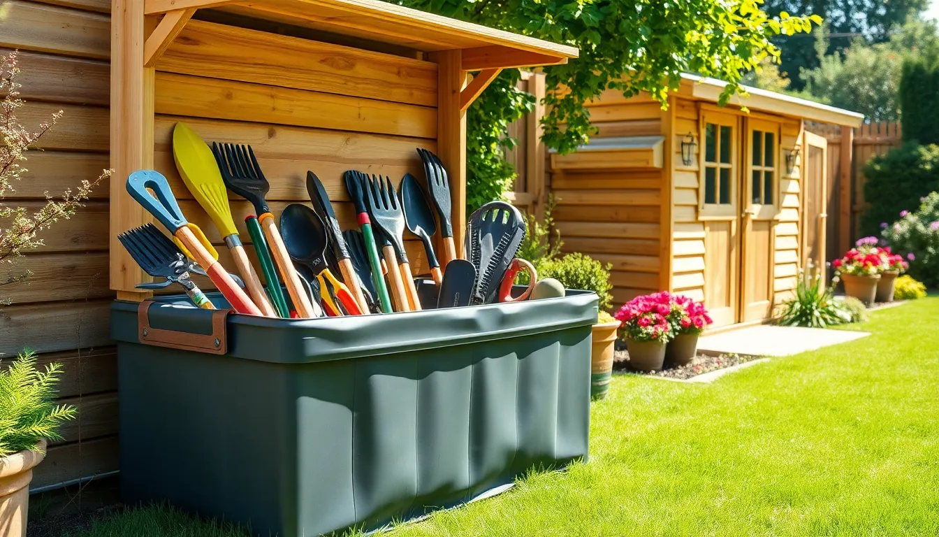 25 Genius Garden Tool Storage Ideas That Will Transform Your Messy Shed 8 25 Genius Garden Tool Storage Ideas That Will Transform Your Messy Shed 7