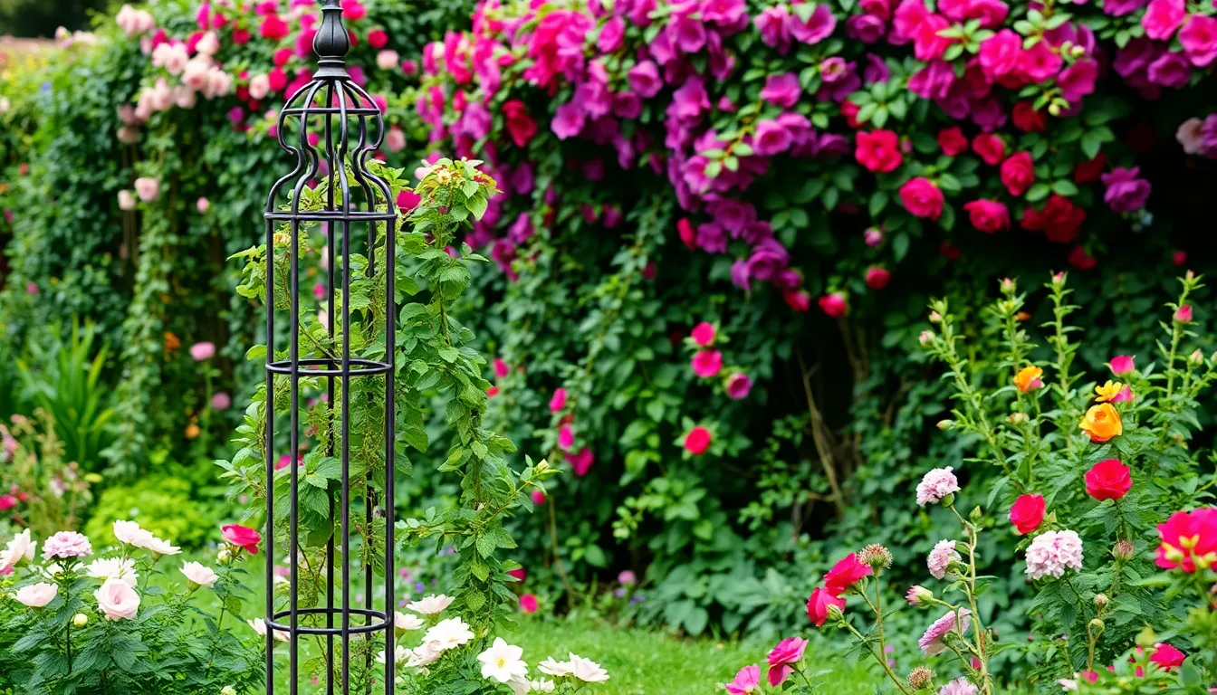 25 Creative Garden Trellis Ideas to Transform Your Backyard Into a Vertical Paradise 7