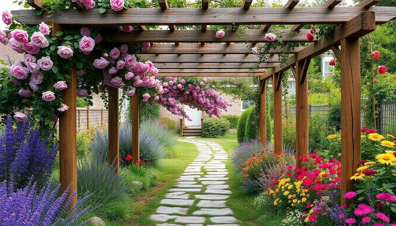 25 Stunning Garden With Pergola Ideas to Transform Your Outdoor Space 8 25 Stunning Garden With Pergola Ideas to Transform Your Outdoor Space 7