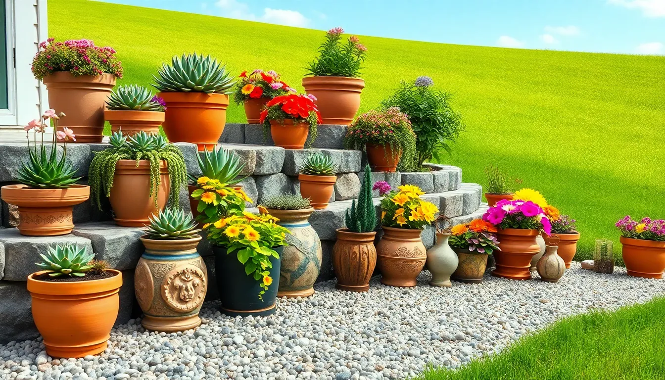 25 Stunning Gravel Garden Ideas with Pots That Transform Any Outdoor Space 7