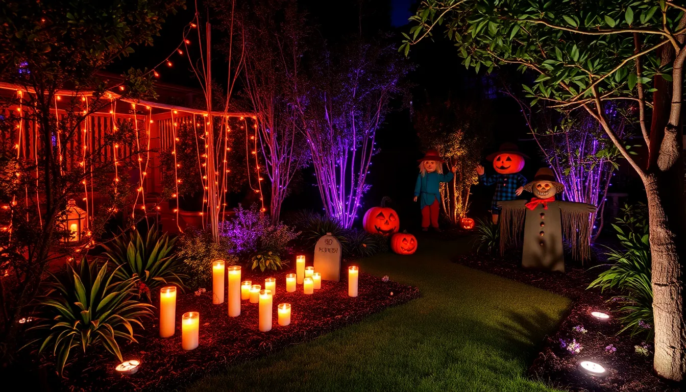 31 Spooky Halloween Ideas for Garden That'll Terrify Your Neighbors 7