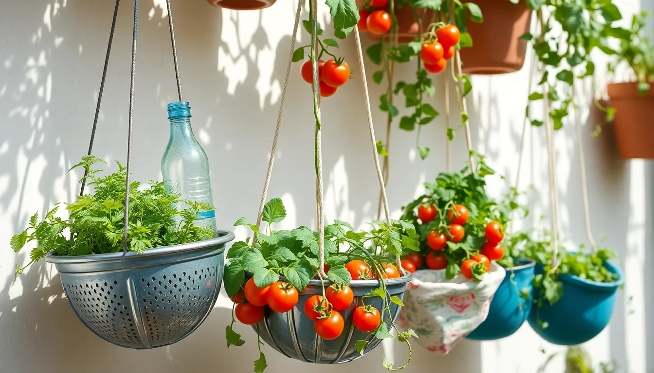 15 Creative Hanging Vegetable Garden Ideas to Maximize Your Small Space 8 15 Creative Hanging Vegetable Garden Ideas to Maximize Your Small Space 7
