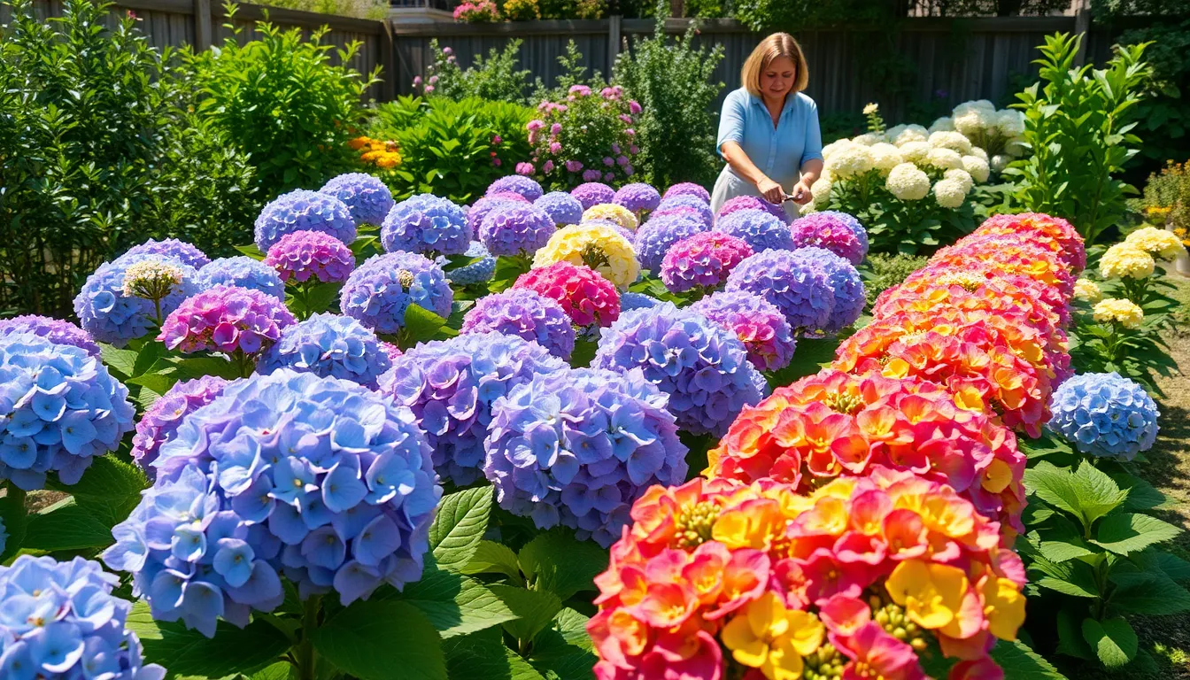 25 Stunning Hydrangea Garden Ideas to Transform Your Yard Into a Colorful Paradise 8 25 Stunning Hydrangea Garden Ideas to Transform Your Yard Into a Colorful Paradise 7